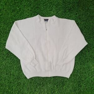 Vintage 80s MOD Track Jacket Women Large 22x22 Crop Boxy USA